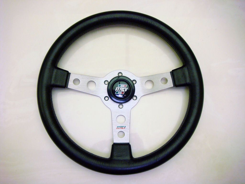 14" CARBON STYLE Steering Wheel Fit 6 hole Hub Like Vertex Nardi NRG 74mm