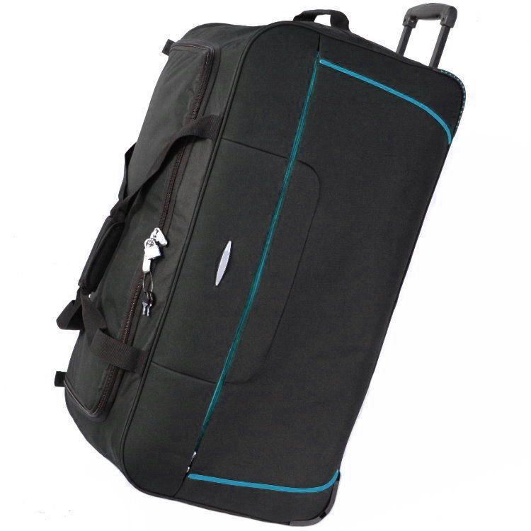 HiTec Extra Large Wheeled Travel Luggage Trolley Holdall Duffle