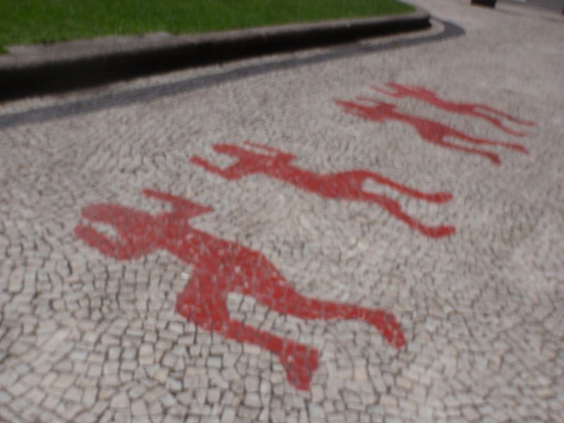 Memorial to the Candelária victims, Rio de Janeiro.