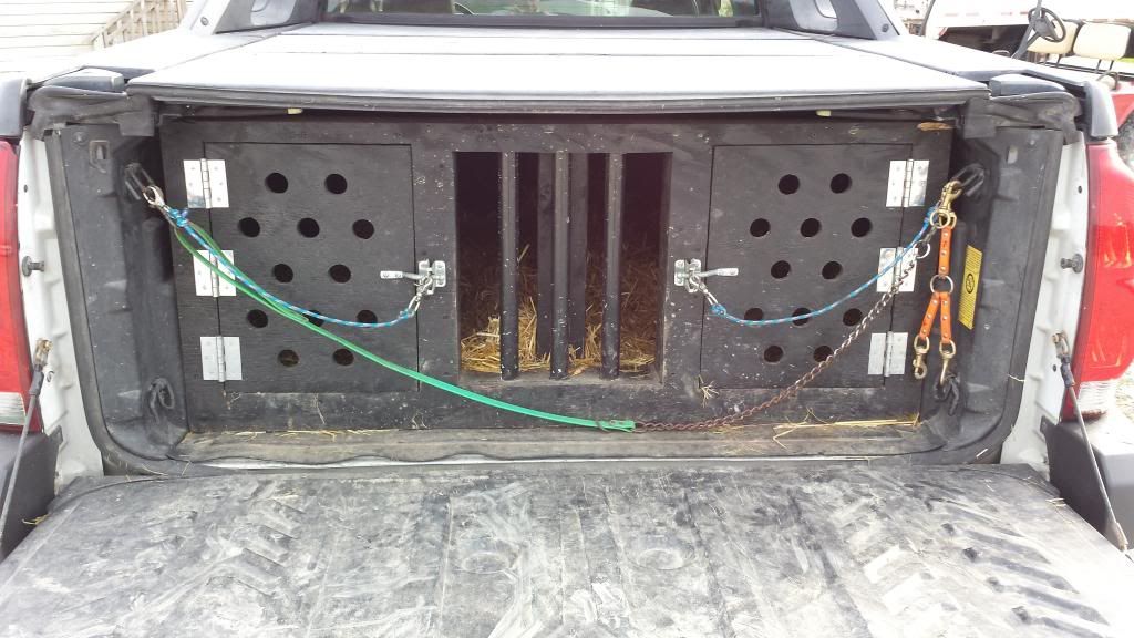 UKC Forums Dog box under hard tonneau cover??