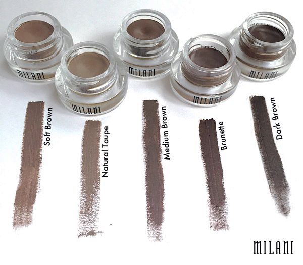 Milani Stay Put Brow Color Variant