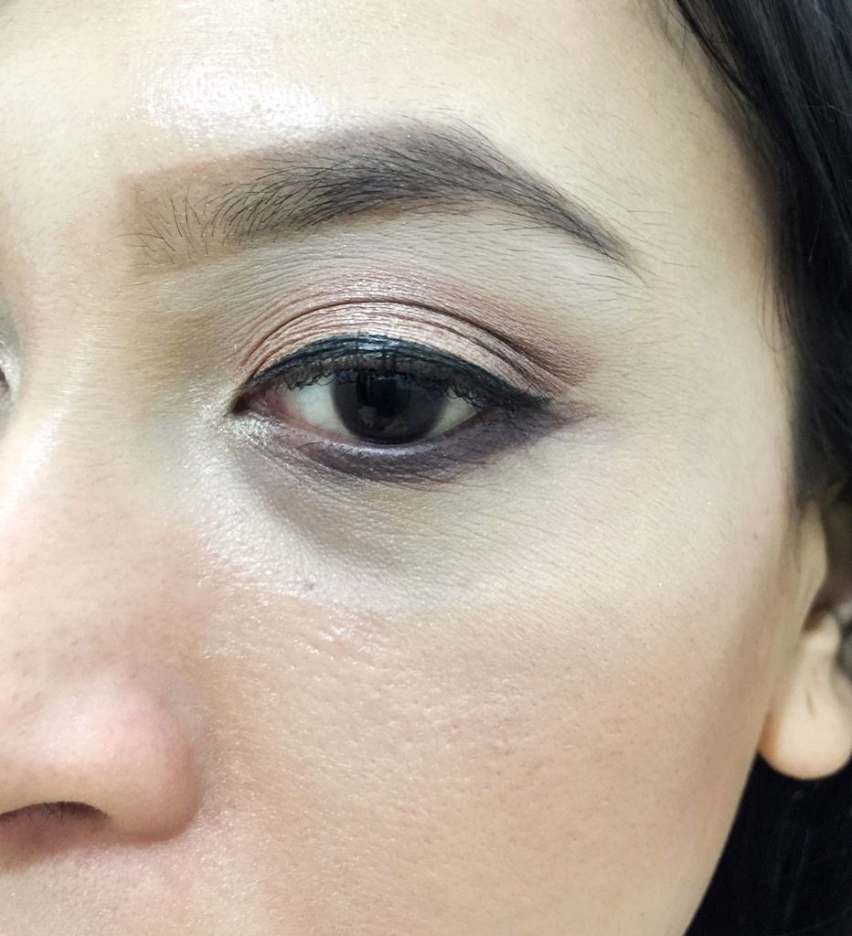 Eye and Eyebrow Makeup Result
