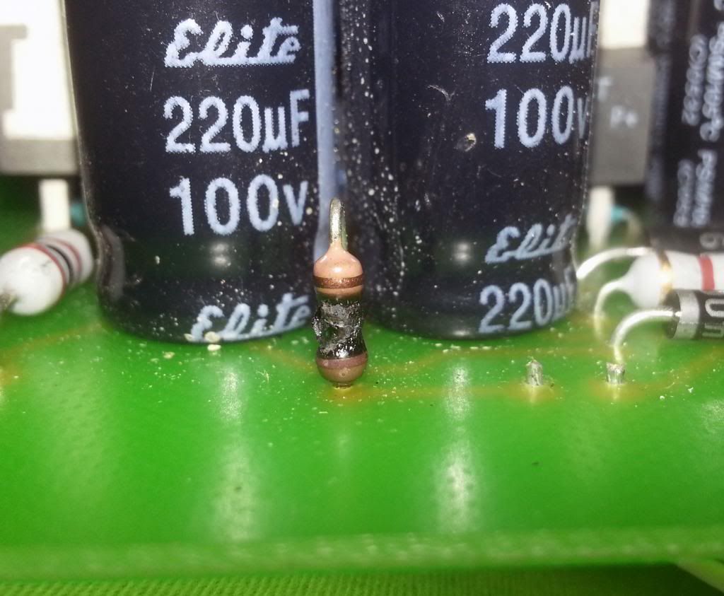 Help with blown resistor All About Circuits