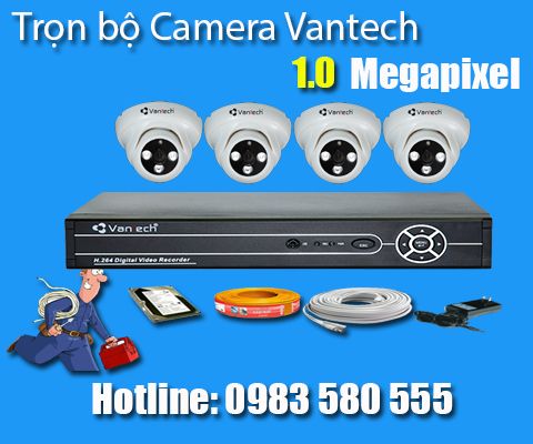 Mua Camera giá rẻ Vantech 700TVL chỉ với 495. 000đ