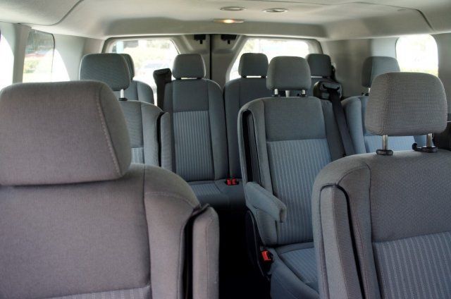 intirior 12 passanger van