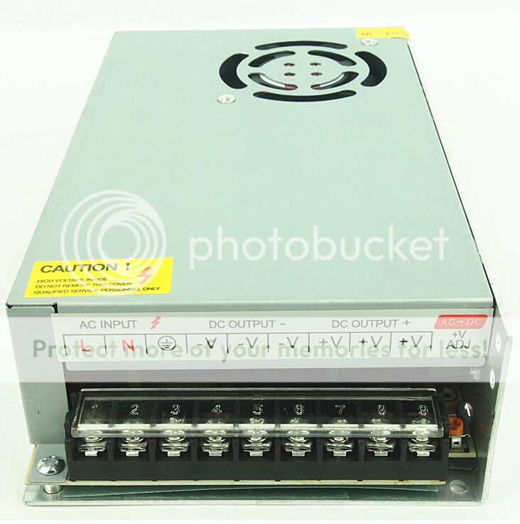 12 Volt 30 Amp 12V 30A 360W AC-DC Switching Power Supply ...